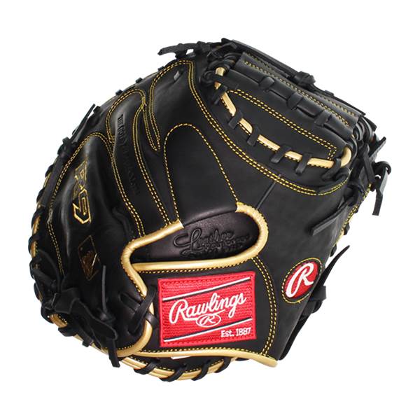 Rawlings R9 Series Baseball Catchers Mitt 1 Piece Solid Web 32.5 inch Right Hand Throw